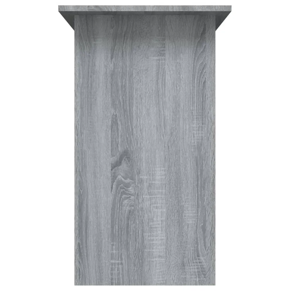 Professionnel Bureau table poste de travail meuble d'ordinateur informatique étude sonoma 80 x 45 x 74 cm bois d'ingénieri...