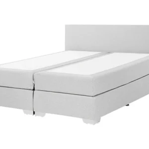 Pâte à modeler non toxique Fabric EU King Size Divan Bed Light Grey PRESIDENT