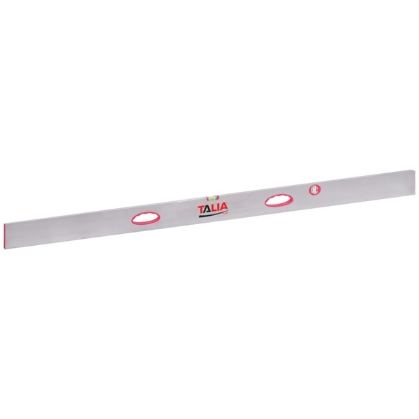 Règle niveau de maçon avec 2 fioles incassables et 2 poignées 200 cm en aluminium - TALIAPLAST en Matériaux biodégradables