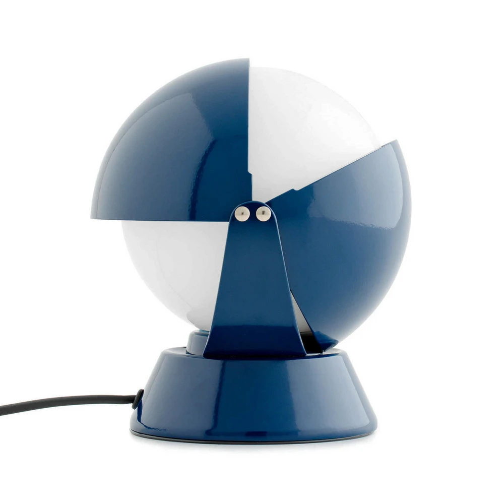 Stilnovo Buonanotte lampe de table LED, bleu Conforme aux normes CE