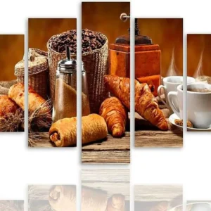 Tableau un petit-dejeuner english - 250 x 120 cm