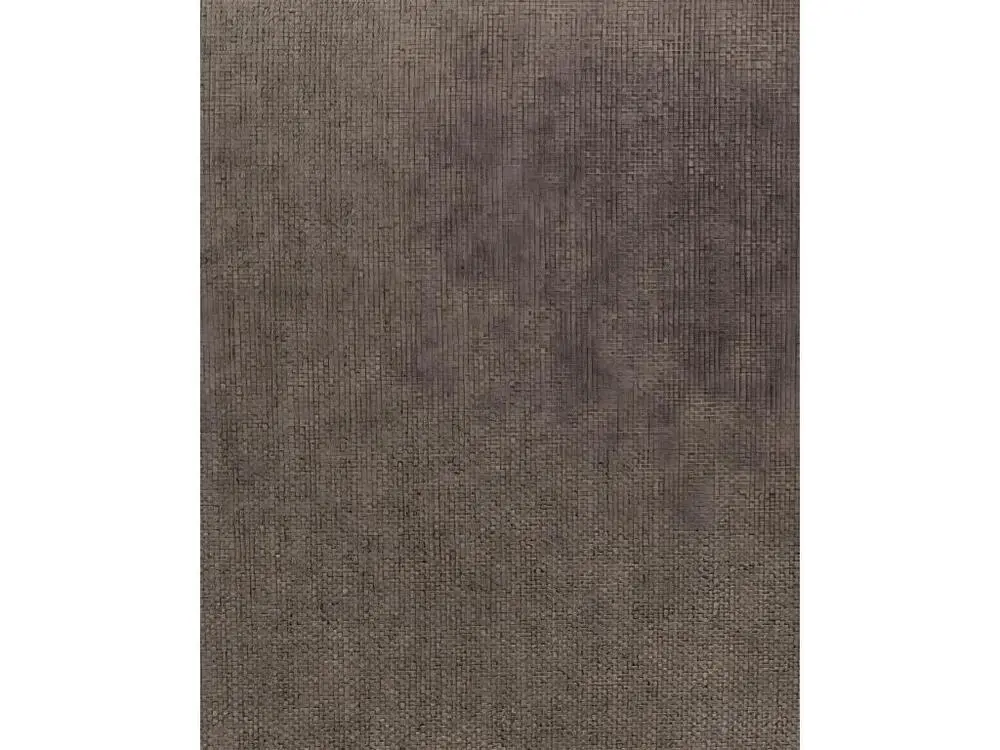 Tête de lit tapissée boutons brun 200x60cm