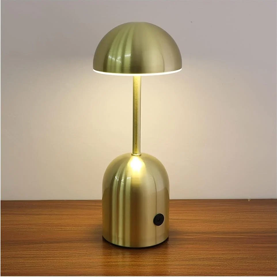Urban Decor 28.5cm LED Mini Lamp Doré