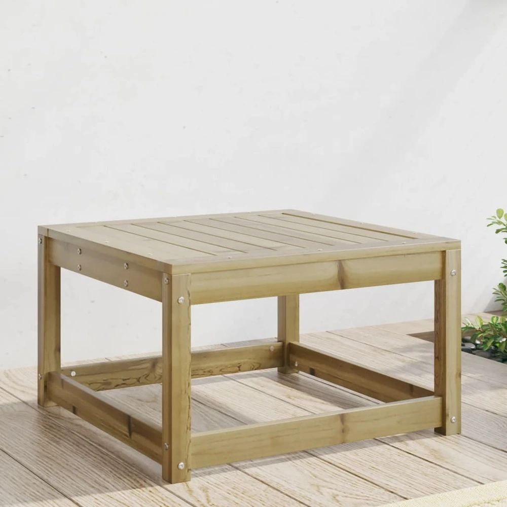 Accessoire Modulable Premium Repose-pied de jardin bois de pin imprégné