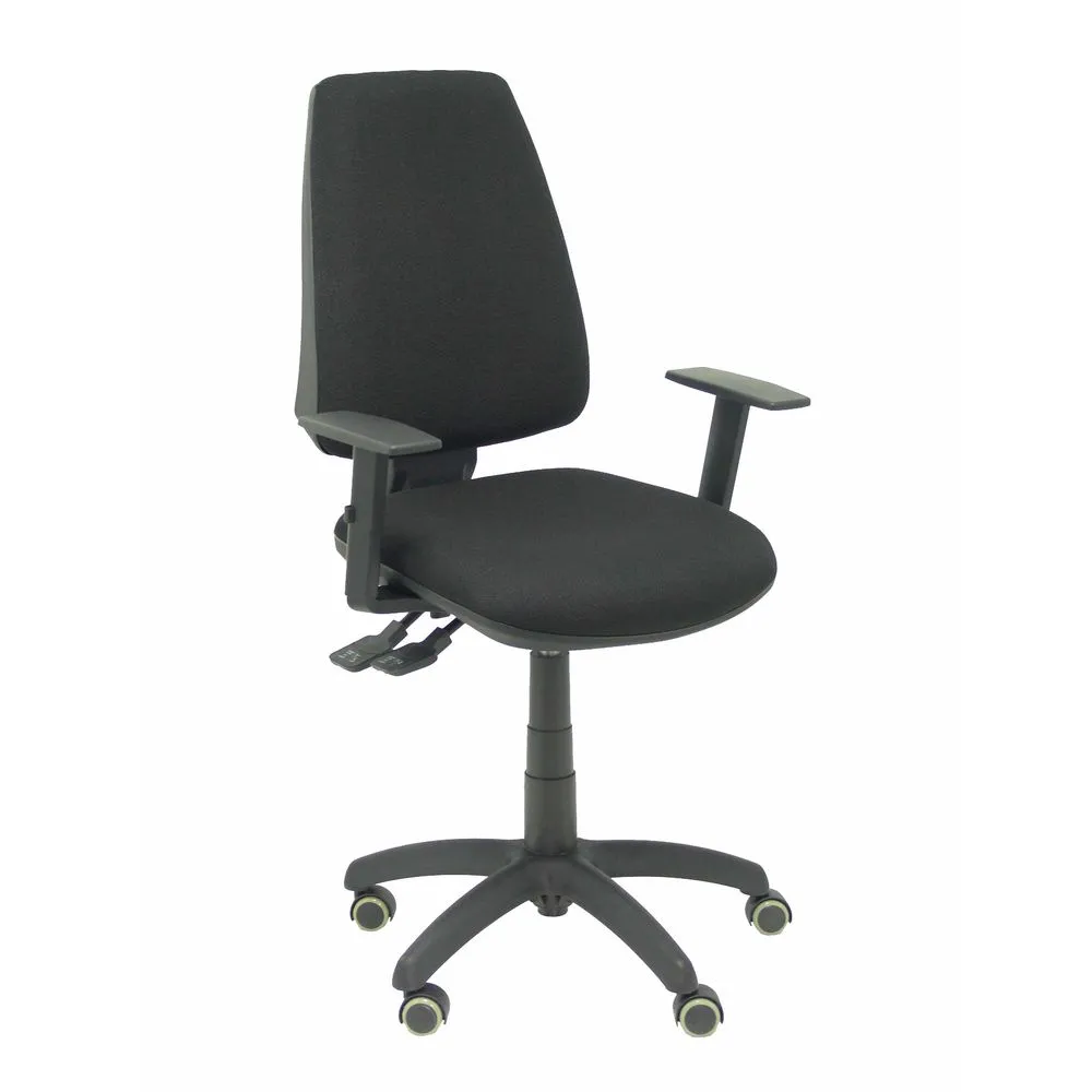 Chaise de Bureau Elche S bali P&C 40B10RP Noir (Lot de 4)