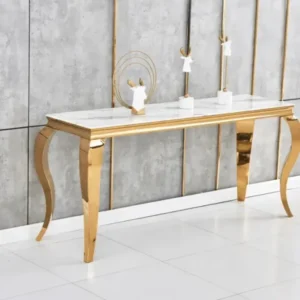 Console Baroque Pieds Doré 110x50x85