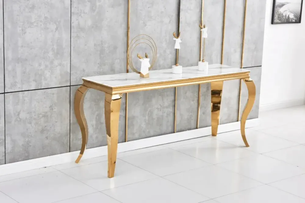 Console Baroque Pieds Doré 110x50x85