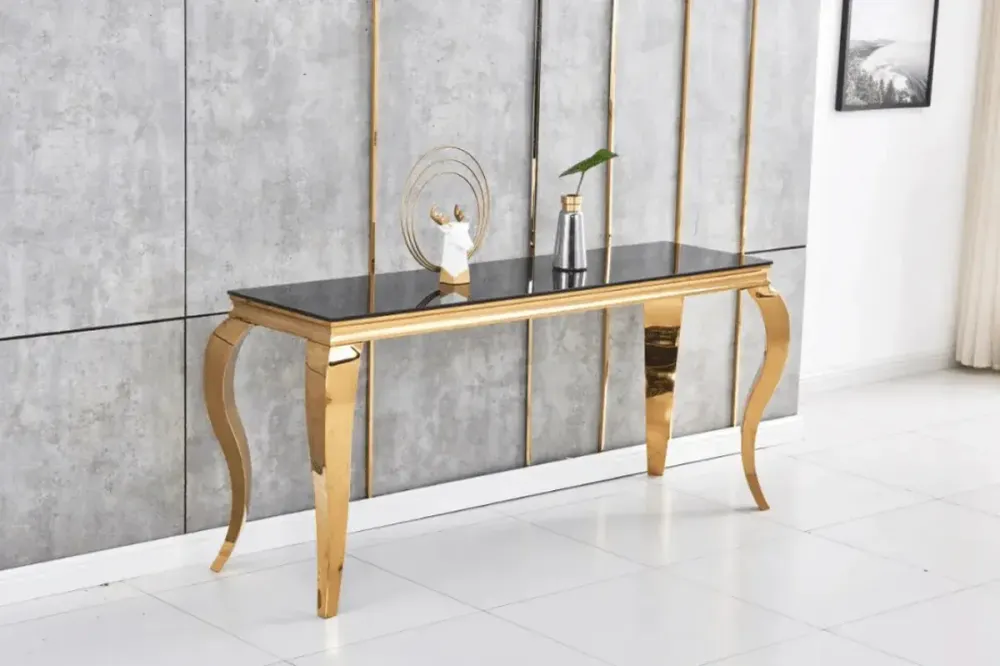 Console Baroque Pieds Doré 110x50x85