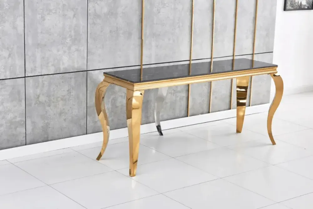 Console Baroque Pieds Doré 110x50x85