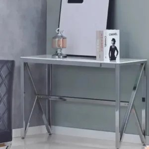 Console Majestique Pieds Chromé 120x40x78 CM