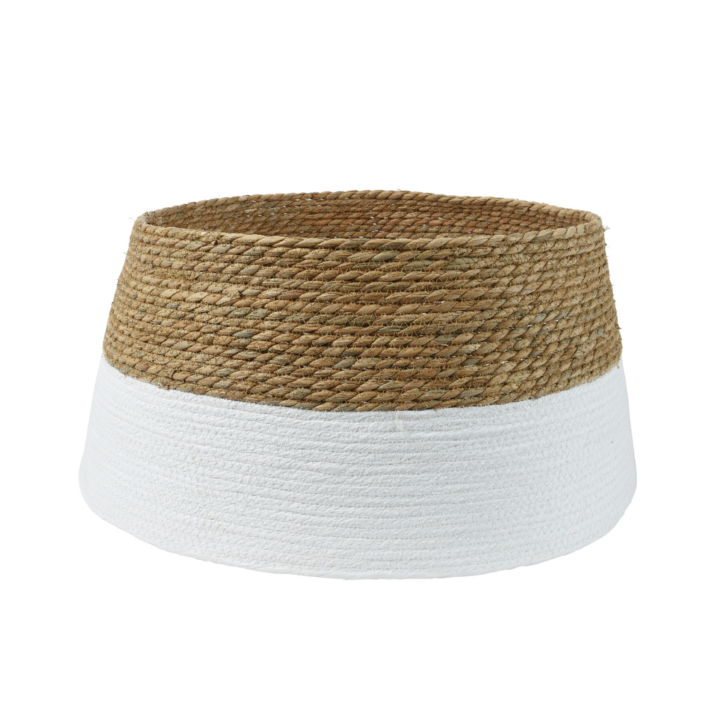 Coussin ergonomique pour Cache-pied pour sapin herbe D7028 blanc
