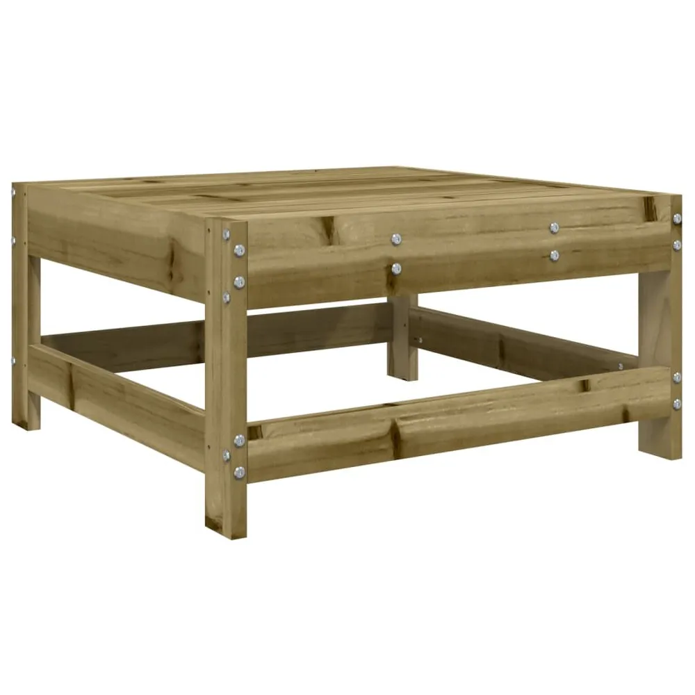 Coussin ergonomique pour Repose-pied de jardin bois de pin imprégné