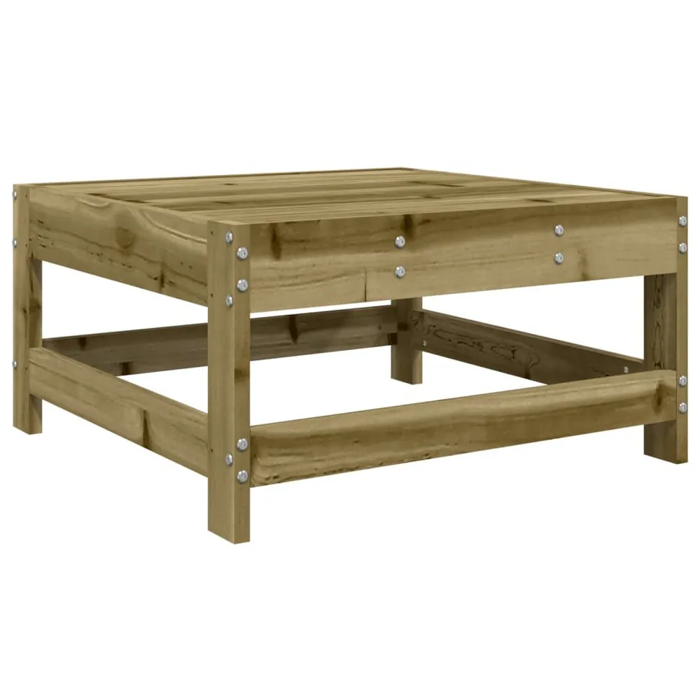 Coussin ergonomique pour Repose-pied de jardin bois de pin imprégné