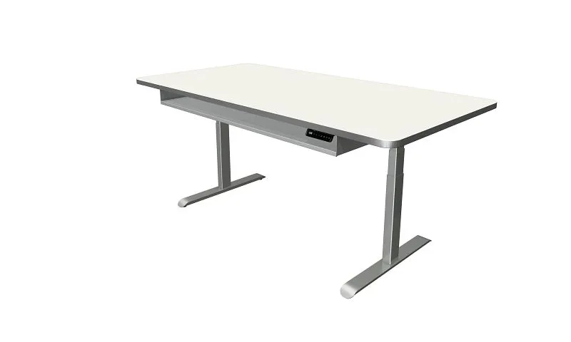 Kerkmann table debout/assise Move 4 Privilégié L 2000 x P 1000 mm réglable en hauteur électriquement de 620 à 1270 mm blan...