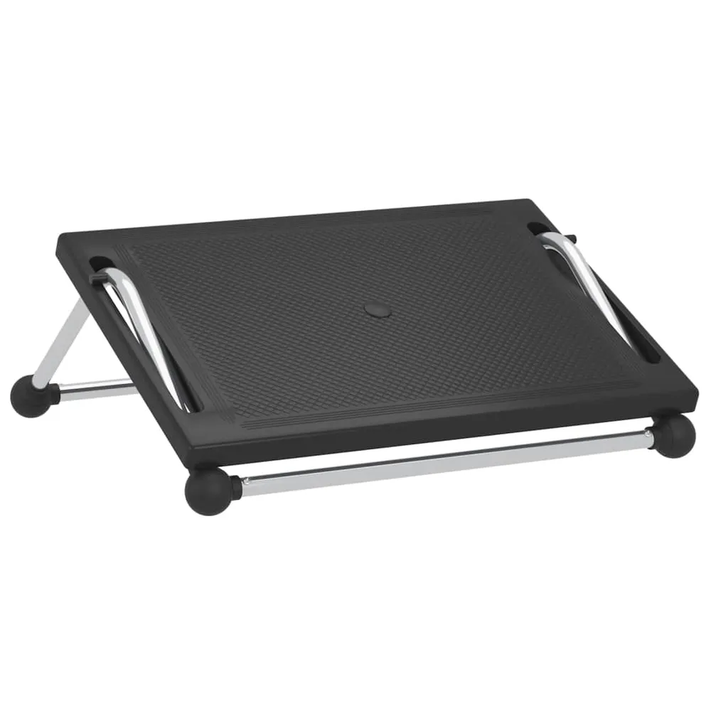 Pieds antidérapants pour Repose-pieds de bureau ergonomique 45 x 40 x 13,5 cm HIPS noir DEC030481