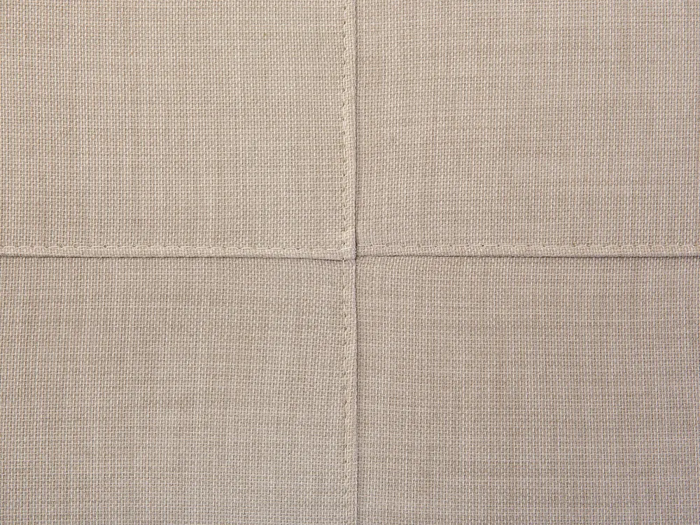 Pouf en tissu naturel OSLO