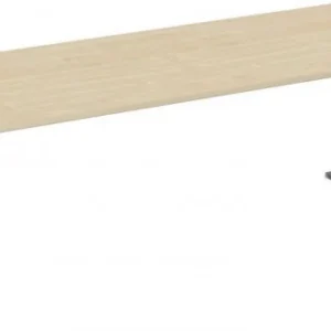 Professionnel Haute Qualité bureau geramöbel fixe panneau de pied C en option 2000x800x720 érable/argent N-648147-AS se pr...