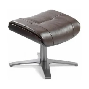 Professionnel Haute Qualité Repose-pieds pivotant cuir et pieds acier inoxydable Alavy-Couleur Aqua 28 Mauve