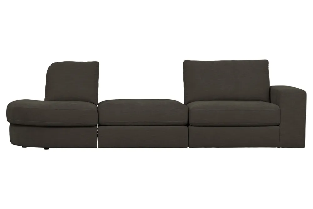 Repose-pieds en tissu anthracite Family Vtwonen - 98cm pour bureau à hauteur variable
