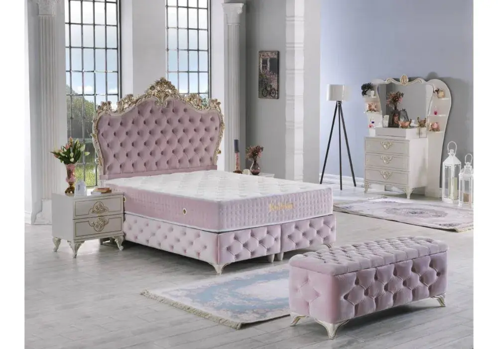 ROYAL LIT COFFRE AVEC ORE PIED 140/190 pour bureau à hauteur variable