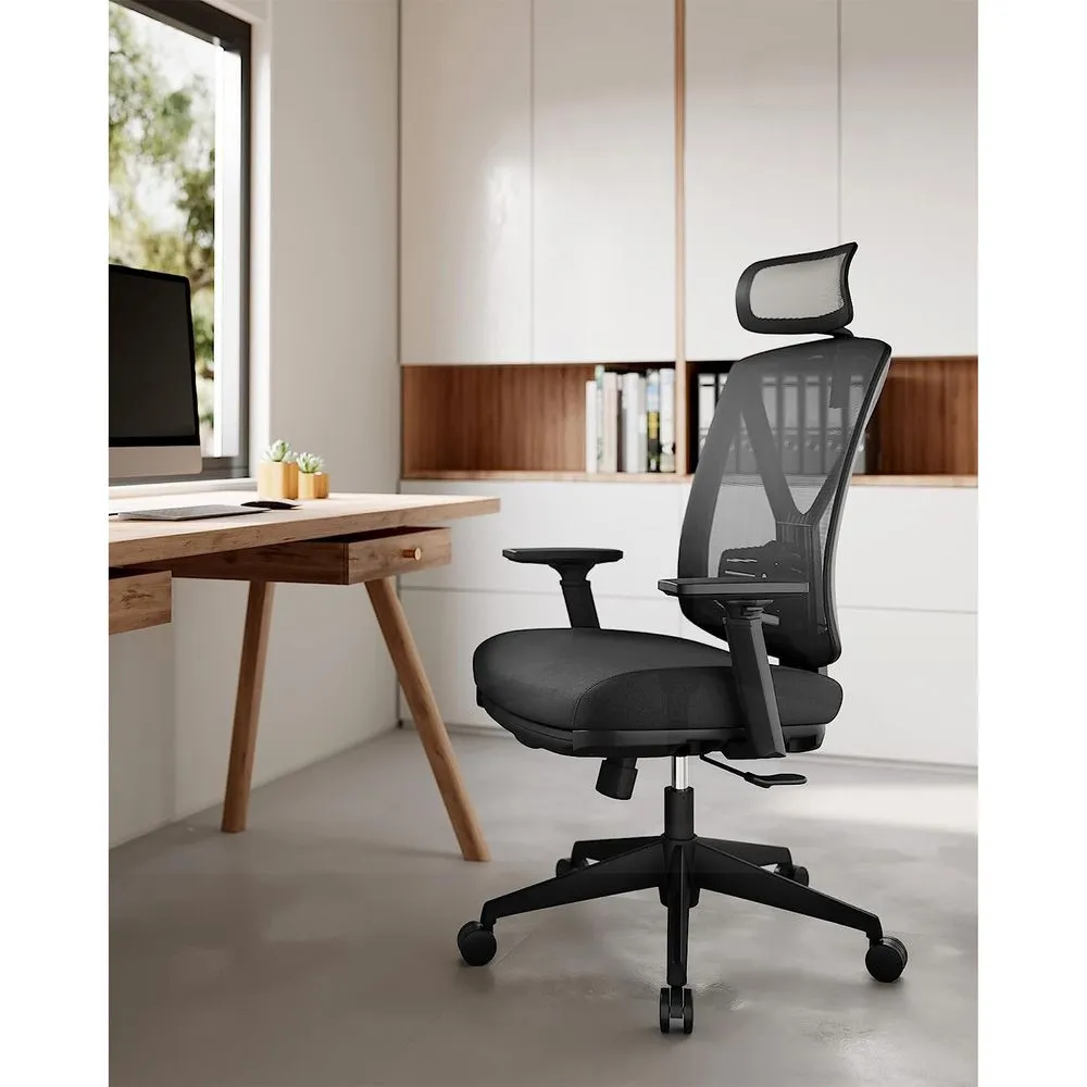 SONGMICS Chaise repose-pieds compatible avec la plupart des bureaux