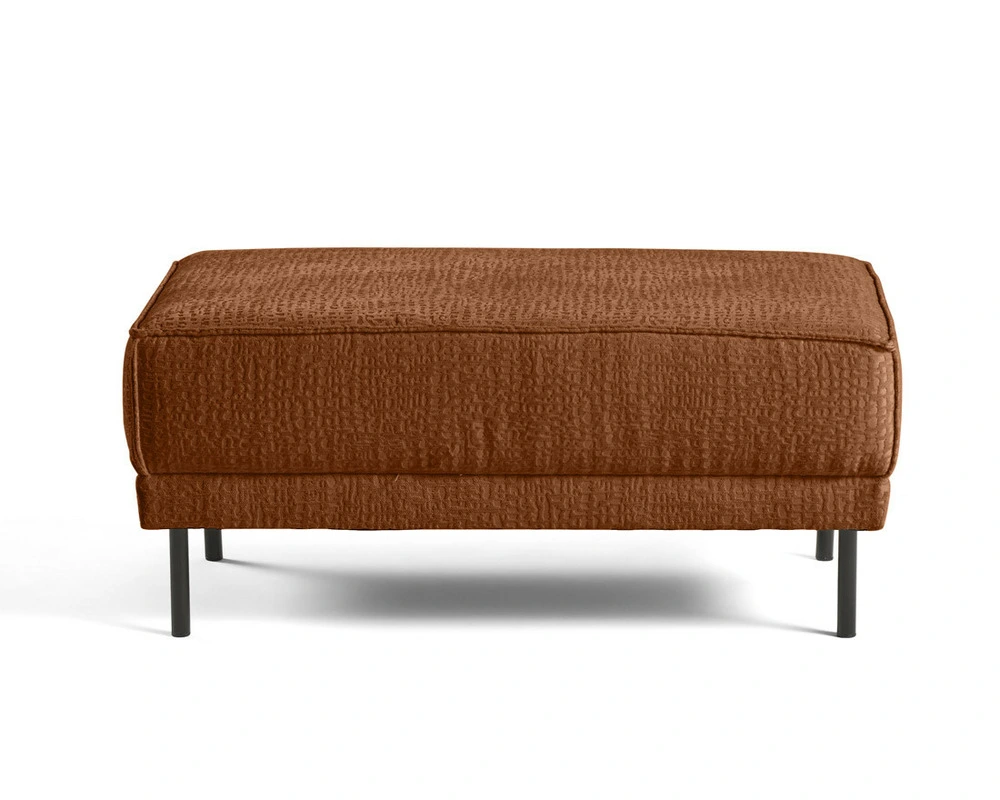 Support réglable pour Charlie - pouf - pieds hauts - en tissu velours relief