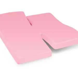 Support réglable pour Drap housse relaxation uni 2x90x210 cm coton ALTO Macaron TPR Tête et pied relevable