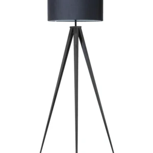 Tripod Floor Lamp Noir jais STILETTO