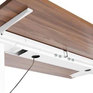 Kabelgoot voor elektrisch verstelbaar bureau wit TRACIE Montage Facile