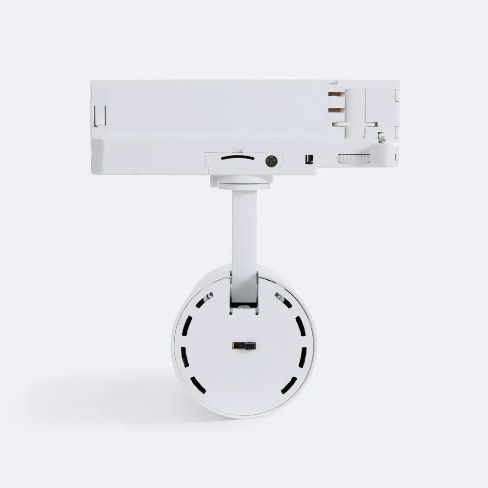 Projecteur LED sur rail triphasé 30W Carlo CCT couleur blanche avec Résolution HD