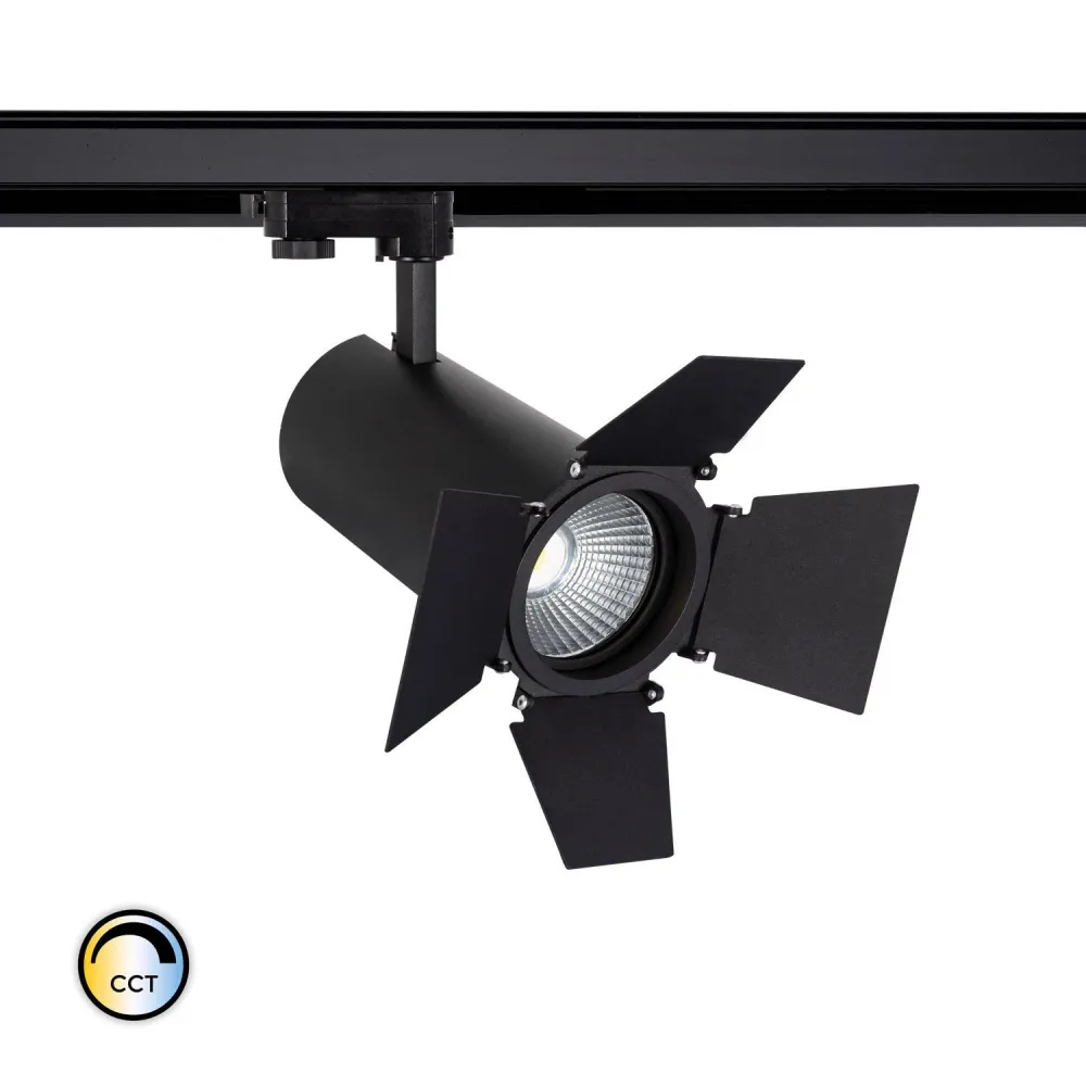 Projecteur LED triphasé 40W d'Angelo réglable PHILIPS Xitanium pour cinéma noir avec Support de Plafond