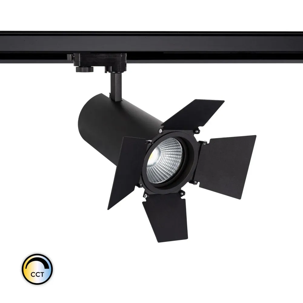 Projecteur LED triphasé 40W d'Angelo réglable PHILIPS Xitanium pour cinéma noir avec Support de Plafond