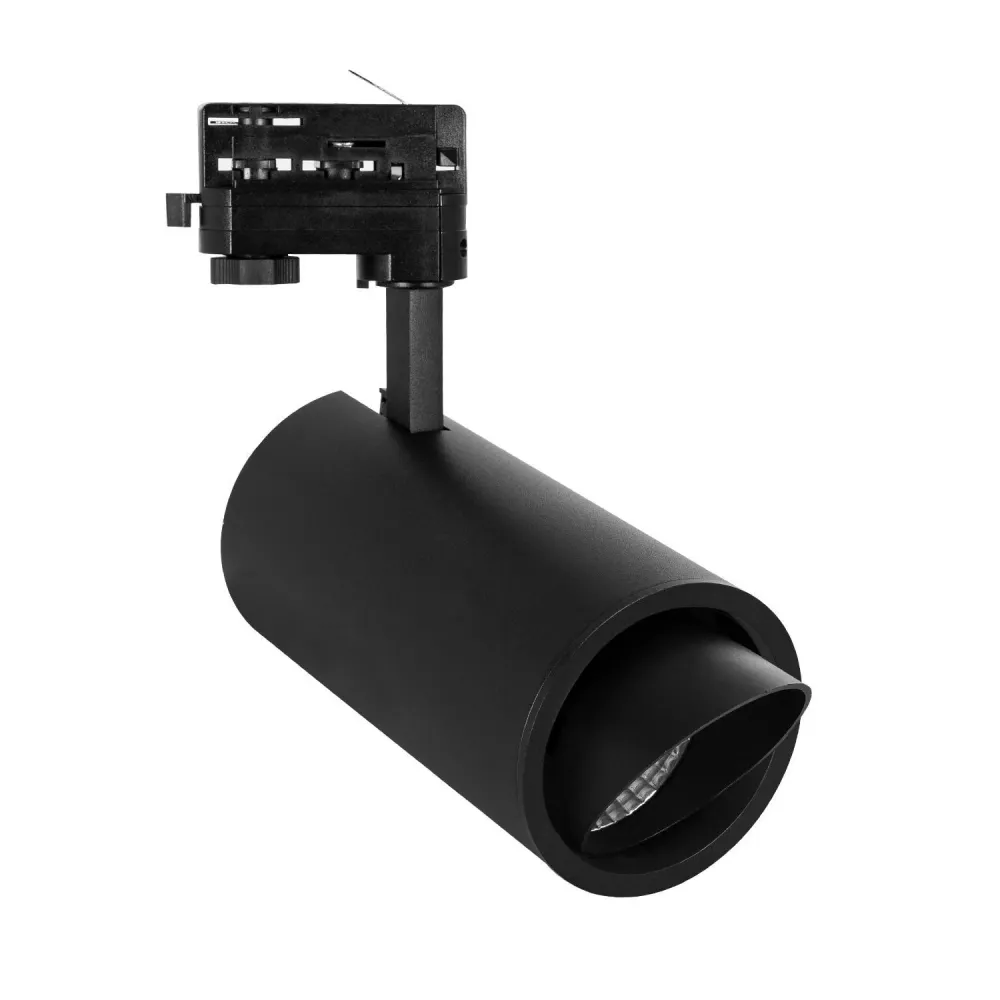 Projecteur sur rail 40W LED avec CCT PHILIPS Xitanium, couleur noire. | Compatible Tous Projecteurs