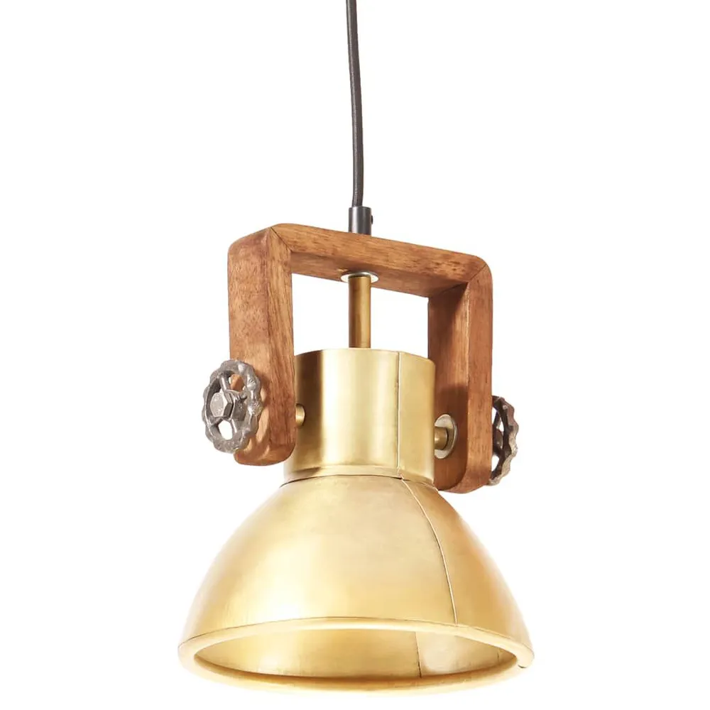 Accessoire Modulable Premium Lampe suspendue industrielle 25 W Laiton Rond 19 cm E27