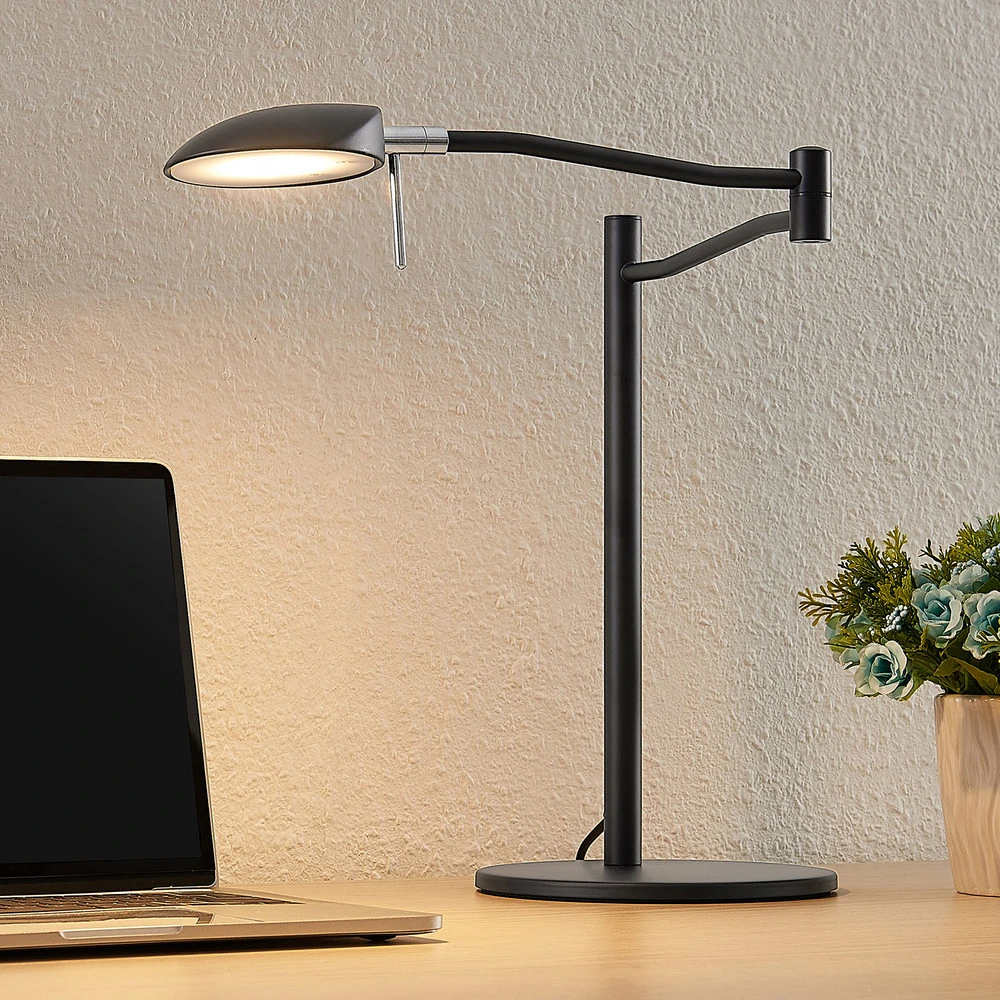 Accessoire Modulable Premium Lucande Dessania lampe de bureau LED, souple