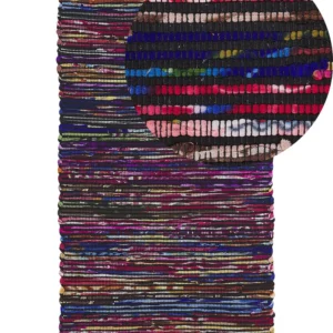 Area Rug 80 x 150 cm Dark Multicolour BARTIN
