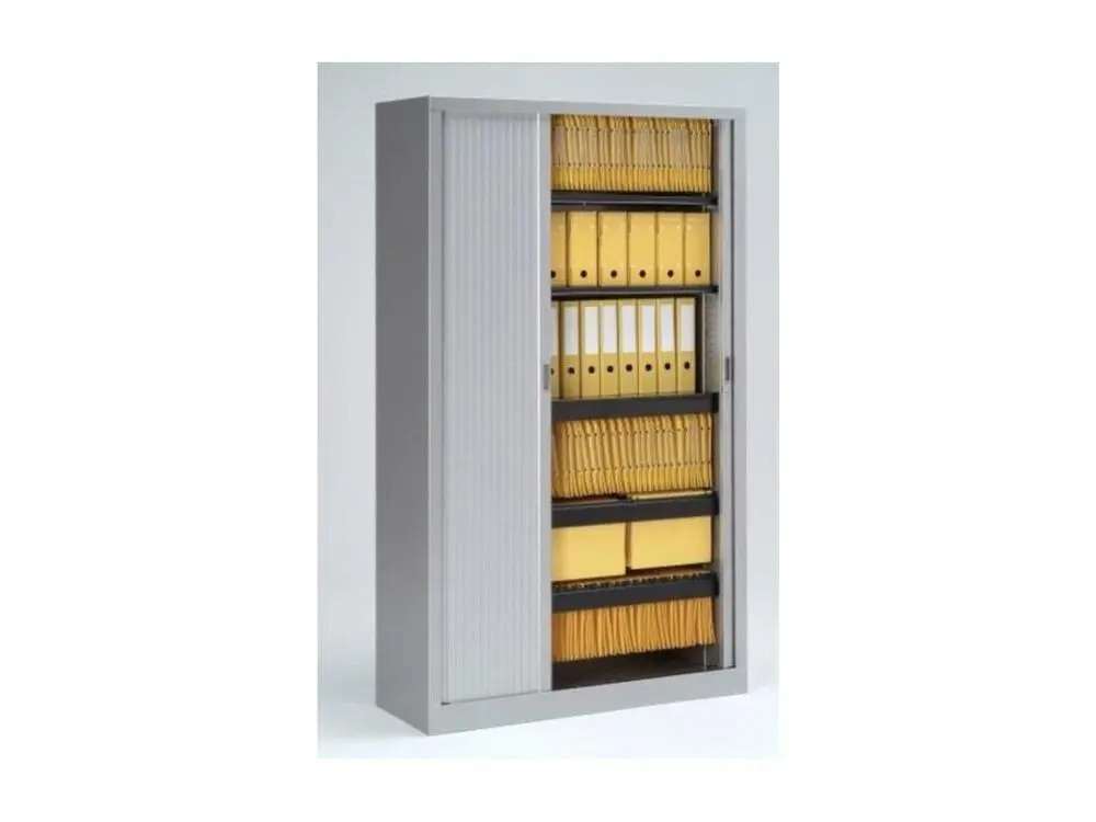 Armoire monobloc avec portes battantes en métal avec système de clipsage