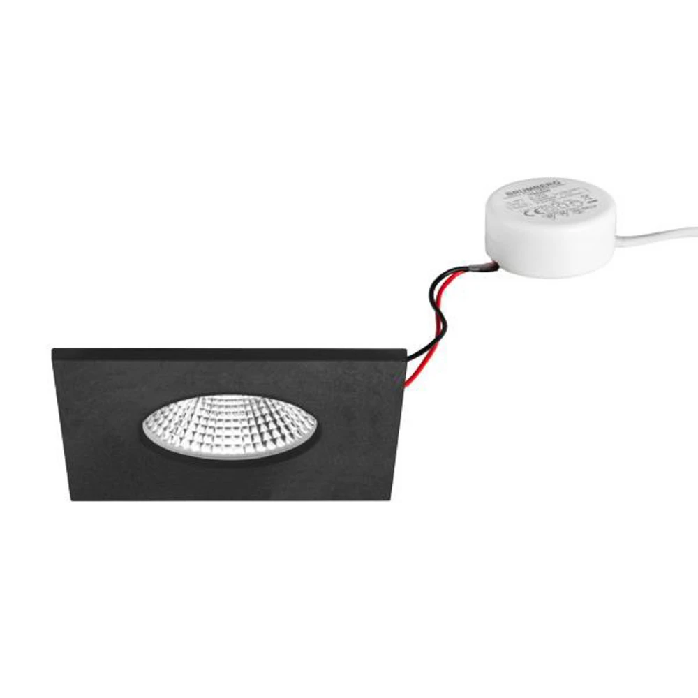 BRUMBERG BB21 IP65 encastré RC driver rond noir | Facile à installer |