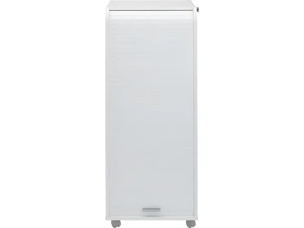Caisson de Bureau Blanc à Roulettes 108 cm - Coloris: Blanc avec système de clipsage