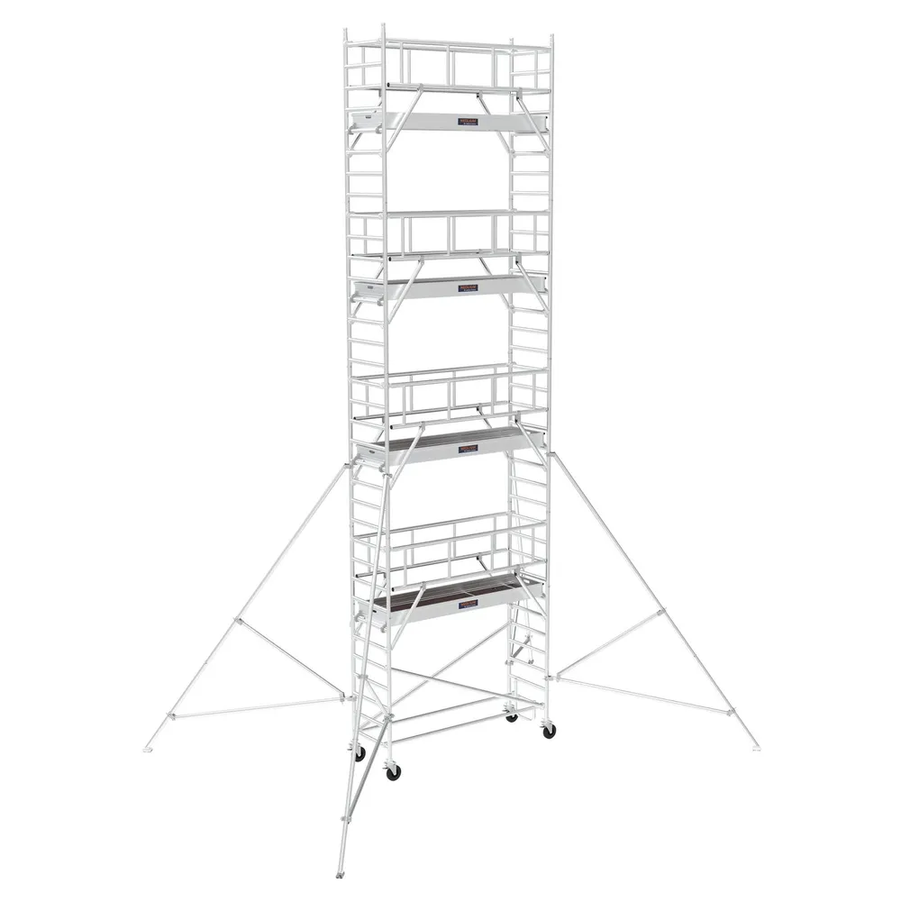 Echafaudage roulant aluminium neolium 250 Box pour un espace de travail ordonné