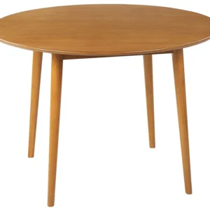 Eettafel MDF lichthout ⌀ 110 cm RADAN
