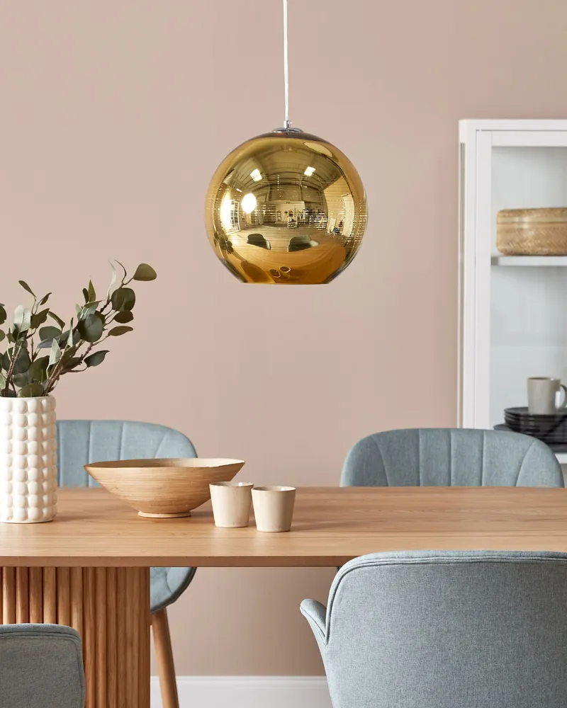Glass Pendant Lamp Dorure ASARO