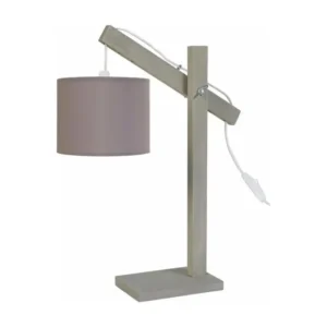 Kit d'assemblage pour PILORI CYLINDRE - Lampe de bureau articulé bois taupe