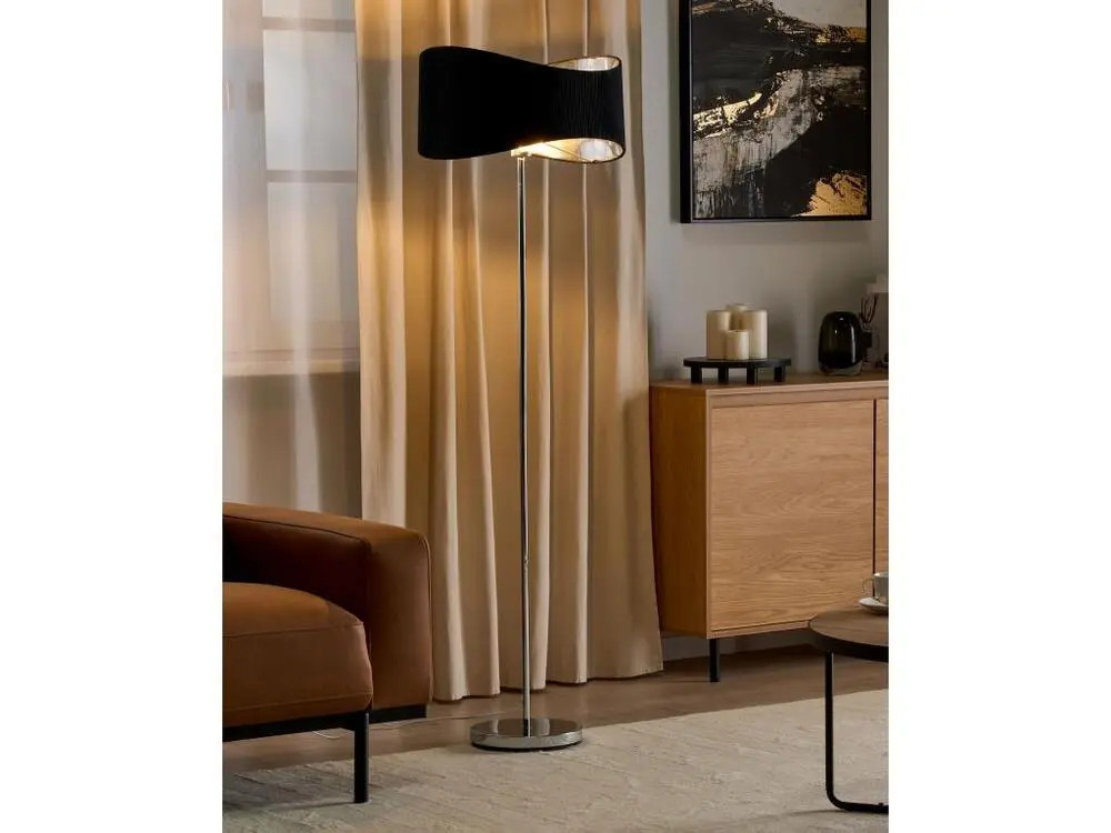 Lampadaire en métal argenté CALVILLO pour une organisation optimale