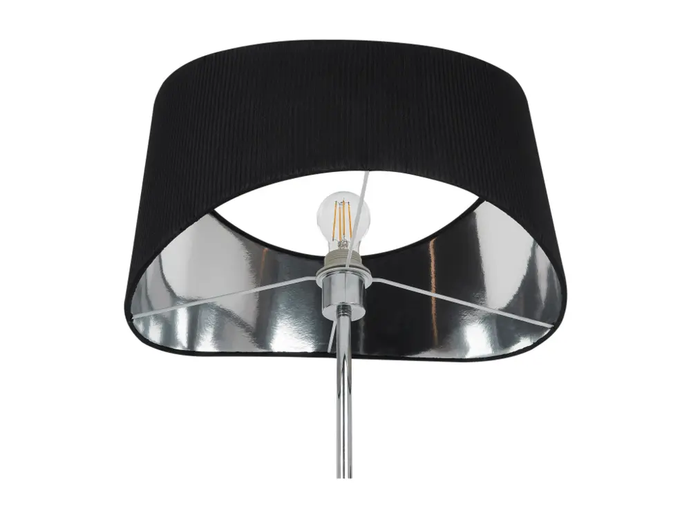 Lampadaire en métal argenté CALVILLO pour une organisation optimale
