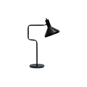 Lampe de bureau en métal noir Baltimore Chehoma - 62cm avec Garantie 2 Ans