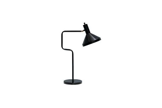 Lampe de bureau en métal noir Baltimore Chehoma - 62cm avec Garantie 2 Ans