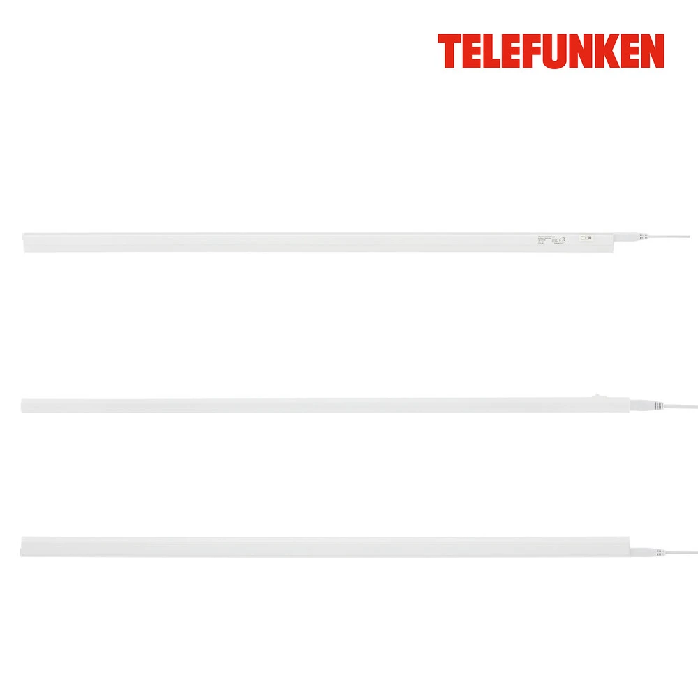 Lampe sous meuble LED Hephaistos, blanc, longueur 87 cm - Conforme aux Normes de Sécurité