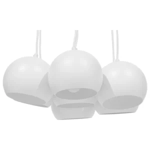 7 Light Cluster Pendant Lamp Blanc pur OLZA