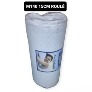 Matelas Confort Roule 140x190x15 CM avec Garantie 2 Ans